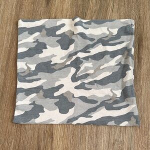 Gray Camouflage Tube Top